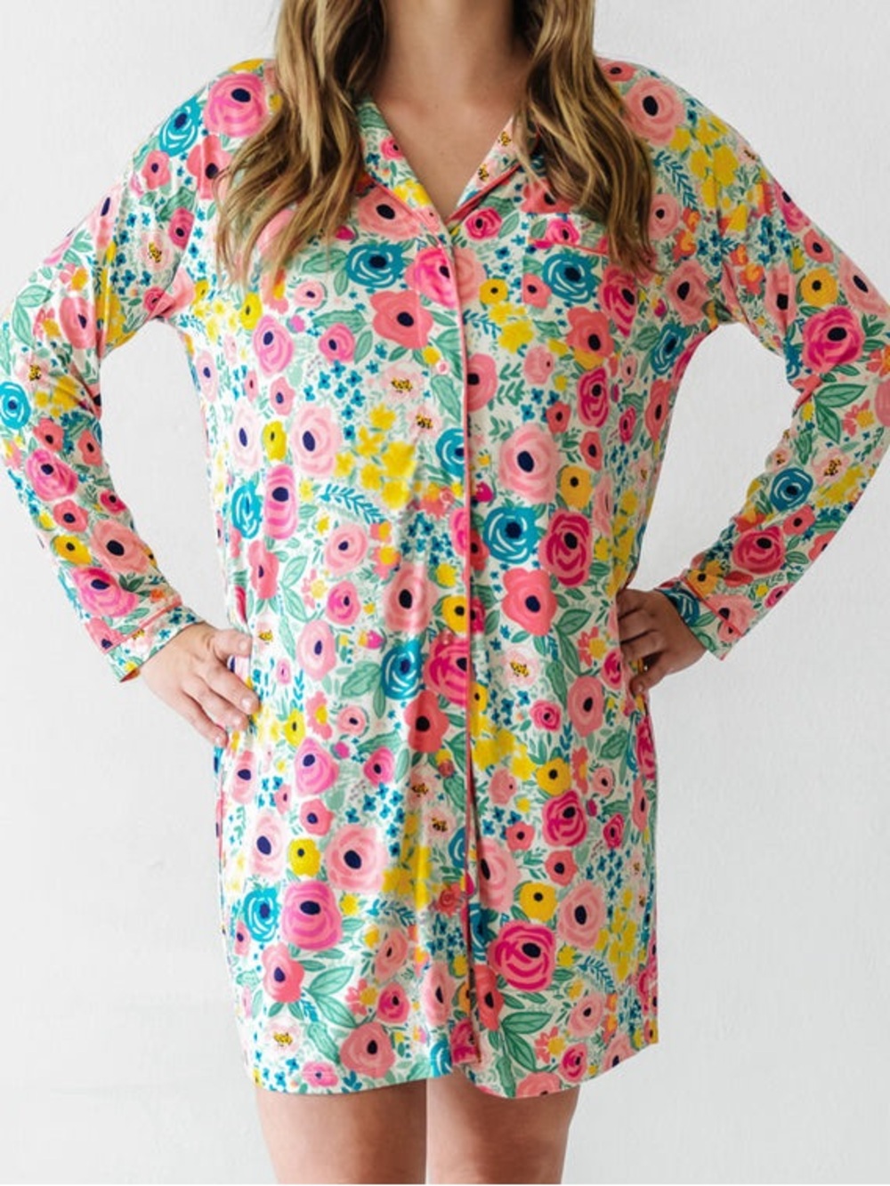 Little Sleepies Secret Garden Women’s Sleep Shirt Size XL